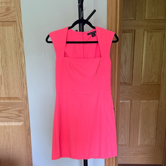French Connection Vibrant Pink Mini Dress - Picture 2 of 4